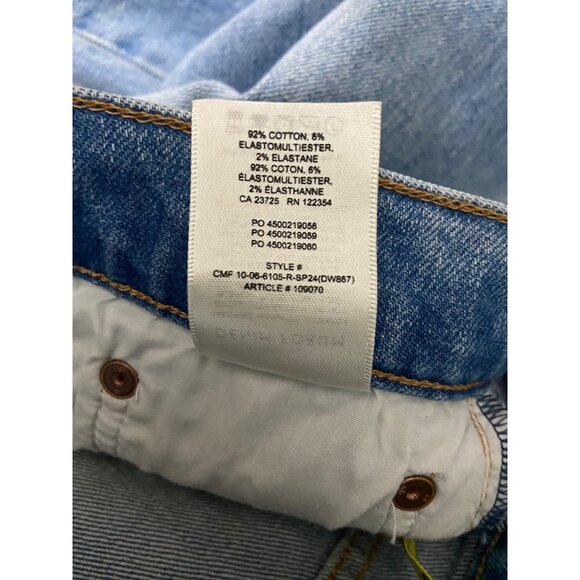 Aritzia Denim Forum The Arlo Hi Rise Straight Jeans-sz 29 - Picture 12 of 12